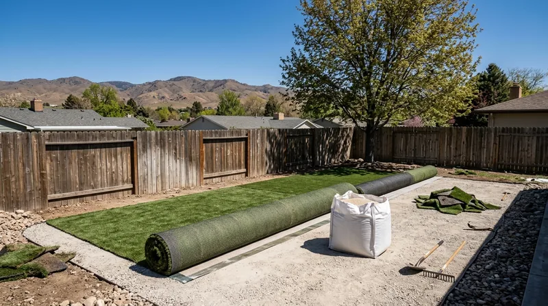 Residential Artificial Grass Installation Boise