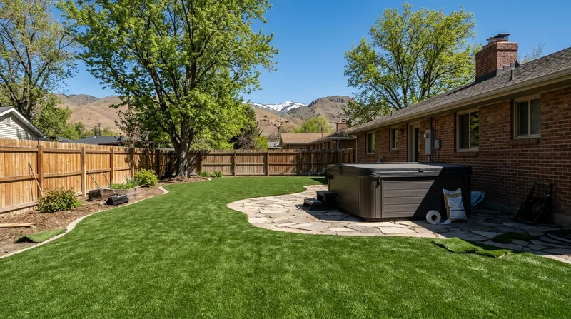 Pool Surround Turf Boise
