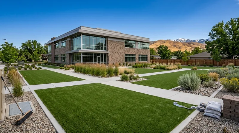 Commercial Artificial Grass Installation Boise